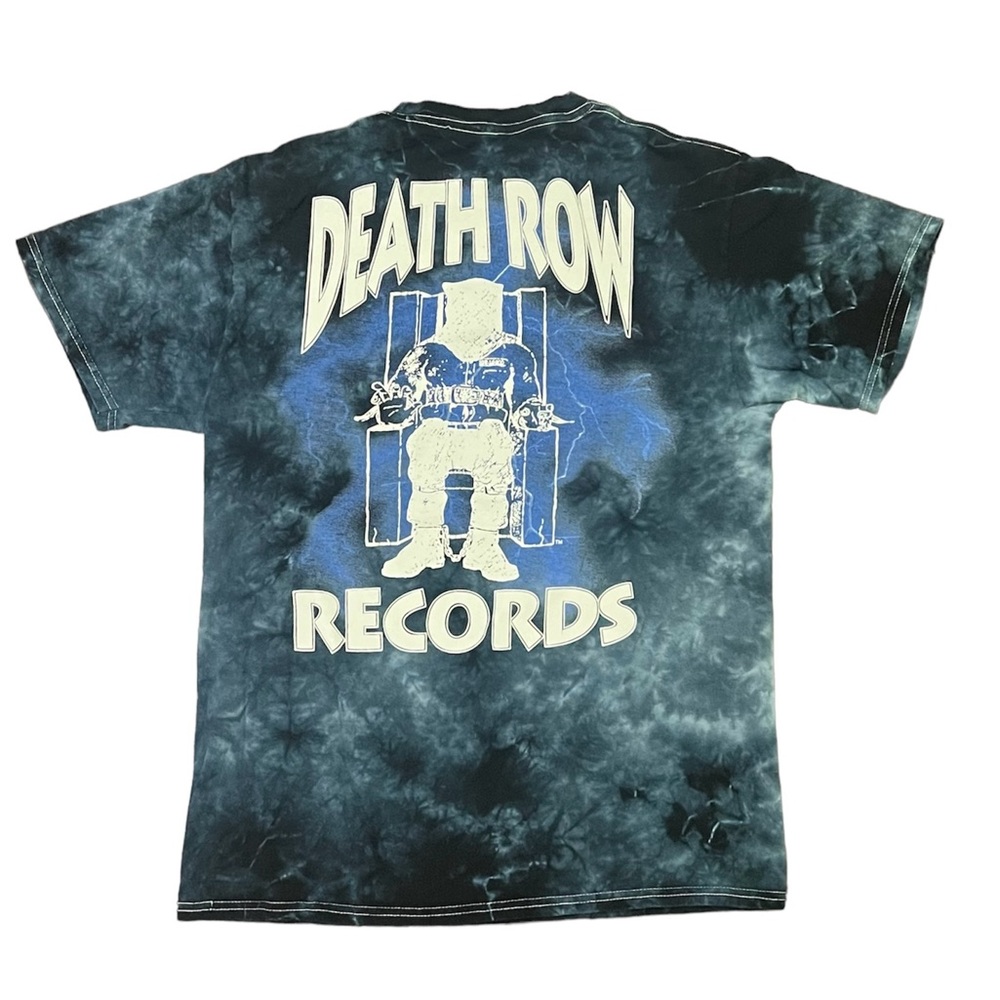 Death Row Records Tie Dye Men's Tee Medium